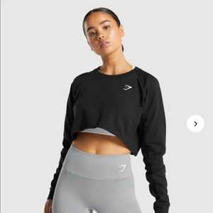 Gymshark training cropped crewneck